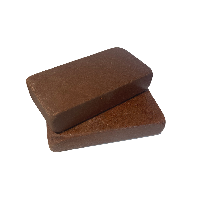 Брусчатка песчаник терракотовый галтованный 200х100х30-35 мм